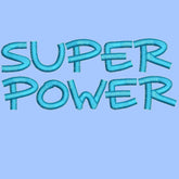 Super Power Embroidery alphabet Font Set